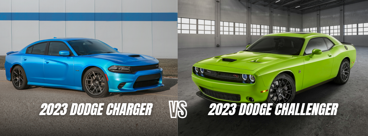 2023 Dodge Challenger vs 2023 Dodge Charger in Owensboro, KY