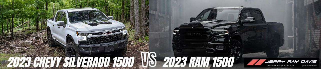 2023 RAM 1500 vs 2023 Chevy Silverado 1500 in Owensboro, KY